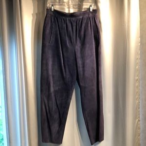 Vintage Evan Davies Suede Leather Pants